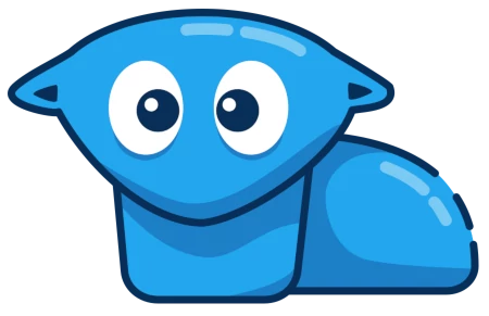Perry the planarian mascot